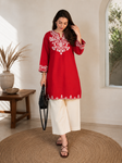 Presenting Our Premium  heavy embroidery with pocket Jaipur  Cord-Set (SWSK61)