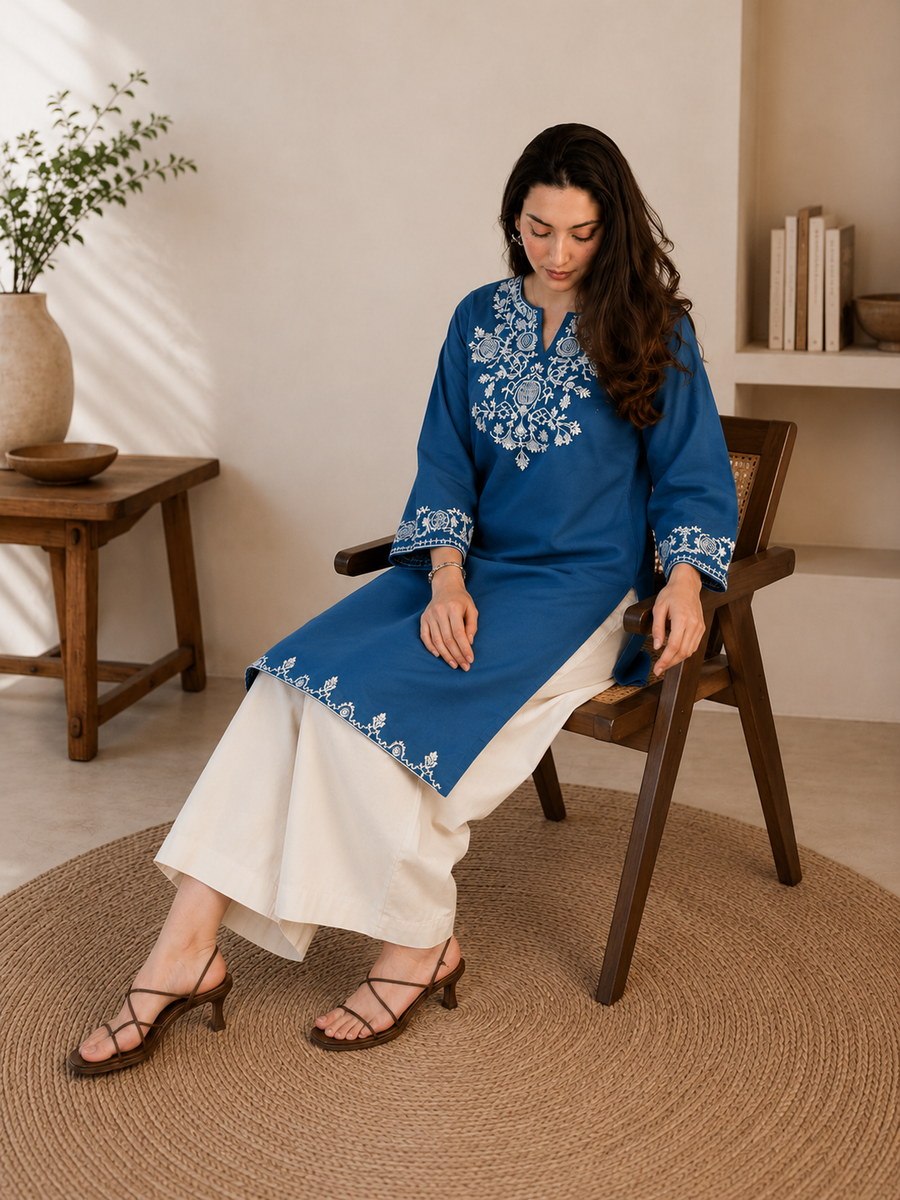 Presenting Our Premium  heavy embroidery with pocket Jaipur  Cord-Set (SWSK61)