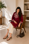 Presenting Our Premium  heavy embroidery with pocket Jaipur  Cord-Set (SWSK61)