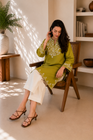 Presenting Our Premium  heavy embroidery with pocket Jaipur  Cord-Set (SWSK61)