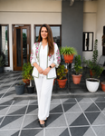 Embroidered Cotton Flex Co-Ord Set for Women (SWSK71)