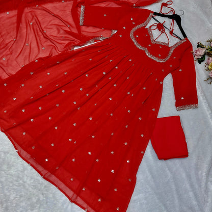 Step into effortless charm with our exclusive 3-piece set – crafted for comfort, stitched with grace. (NFRSD05)