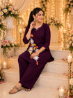 Elegant Floral Fusion Kurta Set (RRRD52)
