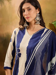 Designer Festive Wear Kurta Set with Statement Dupatta(SWSK43)