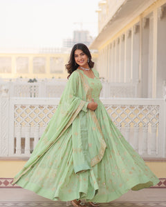TILTON PREMIUM DESIGNER GOWN WITH DUPATTA