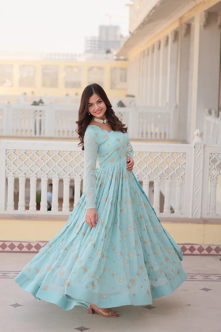 PREMIUM DESIGNER GOWN WITH DUPATTA(WD43) (01)
