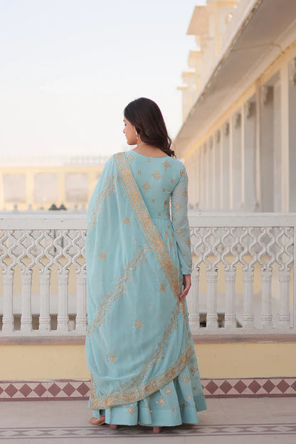 PREMIUM DESIGNER GOWN WITH DUPATTA(WD43) (01)