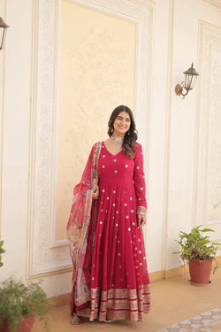 PREMIUM DESIGNER GOWN WITH DUPATTA