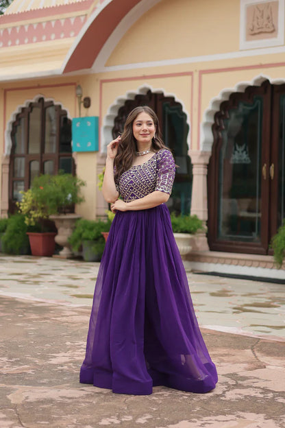 FESTIVE SPECIAL DESIGNER GOWN(WD45) (01)