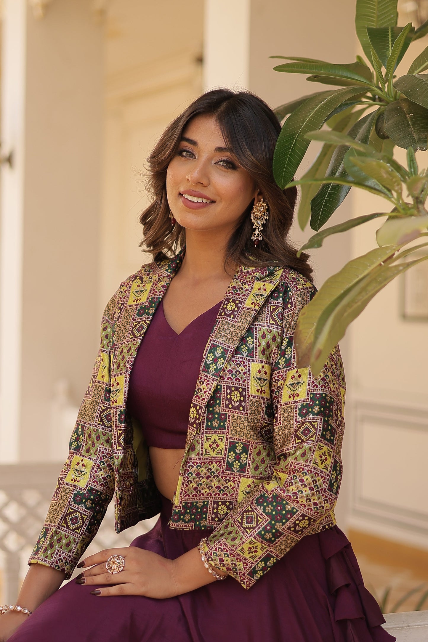 TILTON PREMIUM DESIGNER LEHENGA CHOLI WITH KOTI