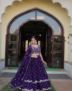 Tilton Designer Faux Blooming Lehenga Choli With Dupatta Set