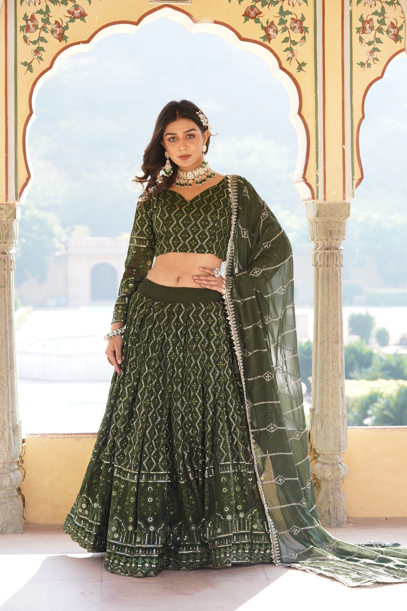 TILTON  ELEGANCE BEAUTIFUL LEHENGA CHOLI WITH DUPATTA SET