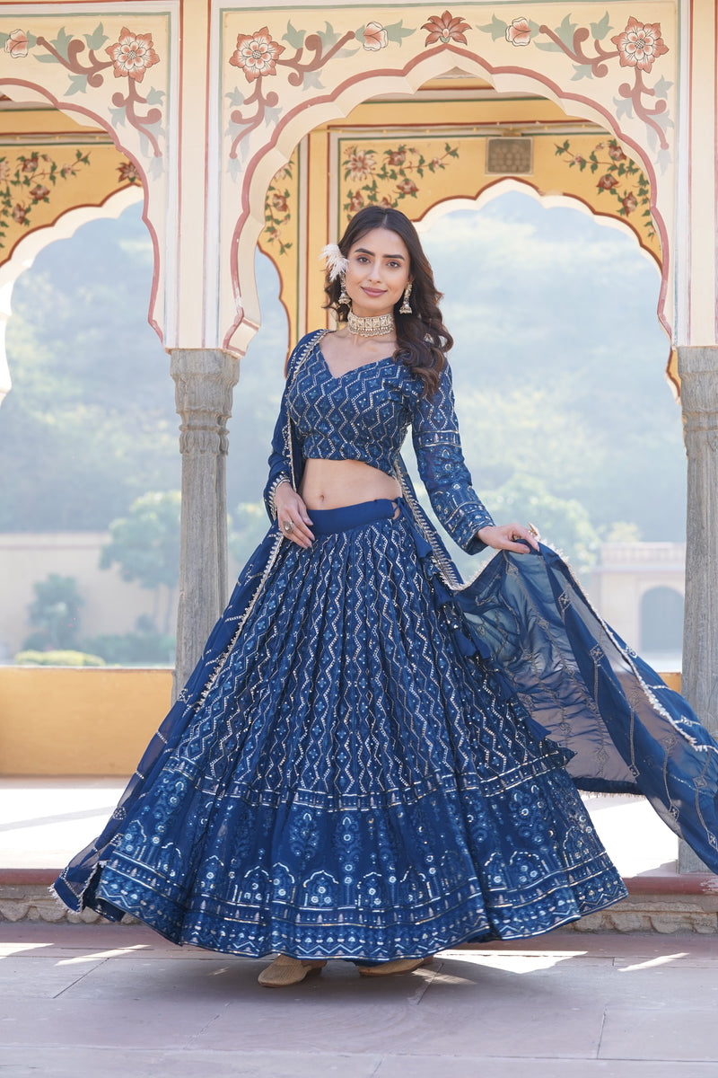 TILTON  ELEGANCE BEAUTIFUL LEHENGA CHOLI WITH DUPATTA SET