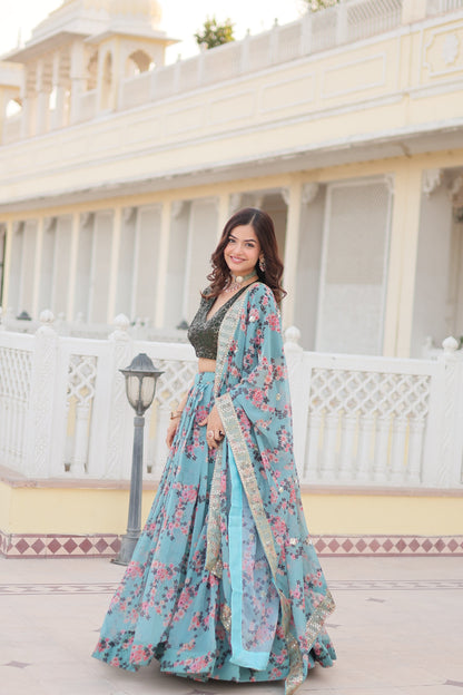 TILTON PREMIUM DESIGNER LEHENGHA WITH DUPATTA