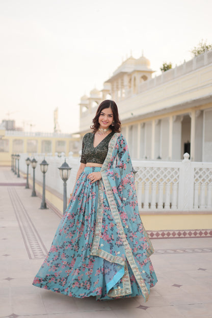 TILTON PREMIUM DESIGNER LEHENGHA WITH DUPATTA