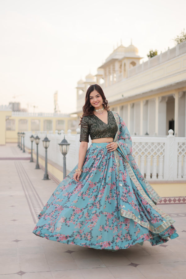 TILTON PREMIUM DESIGNER LEHENGHA WITH DUPATTA