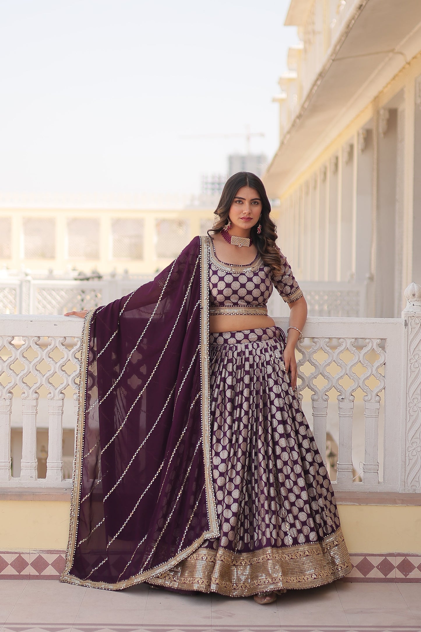 TILTON PREMIUM DESIGNER LEHENGHA WITH DUPATTA