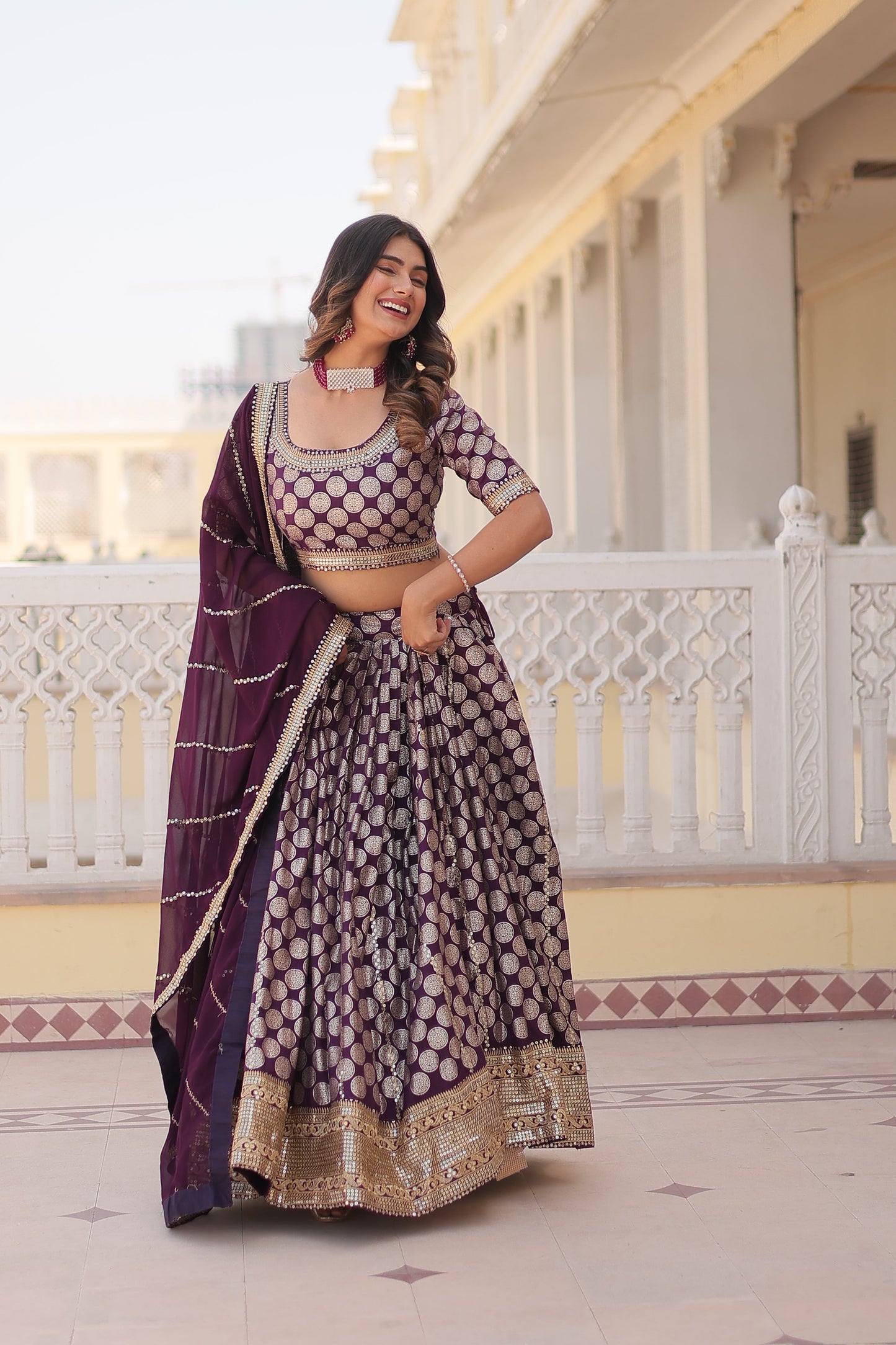 TILTON PREMIUM DESIGNER LEHENGHA WITH DUPATTA