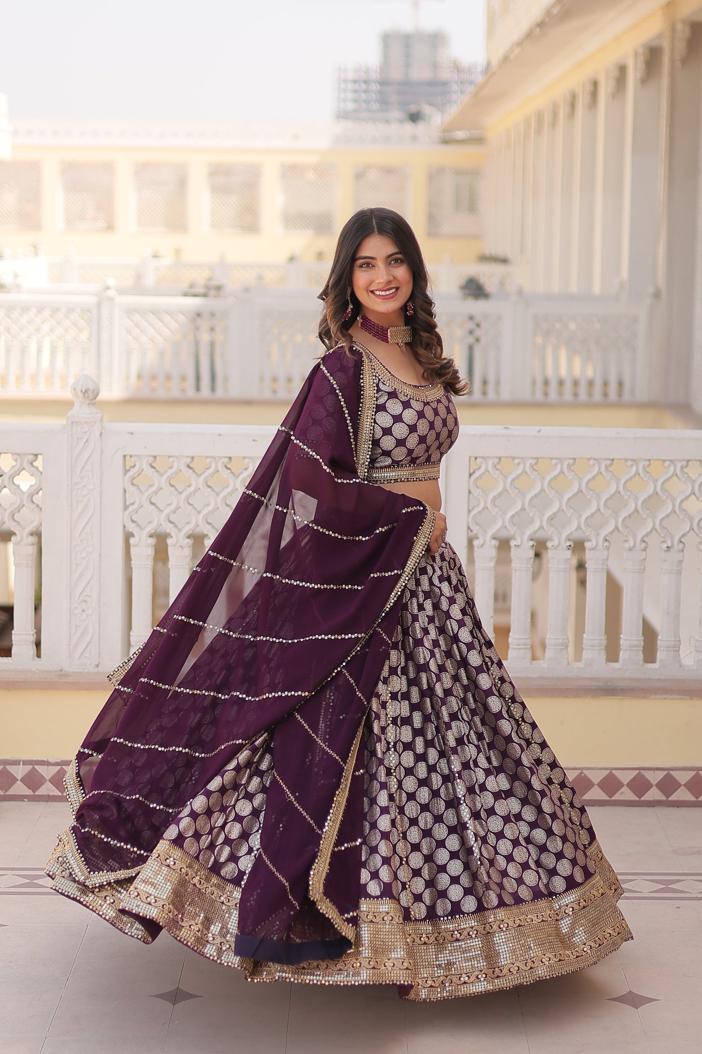 TILTON PREMIUM DESIGNER LEHENGHA WITH DUPATTA