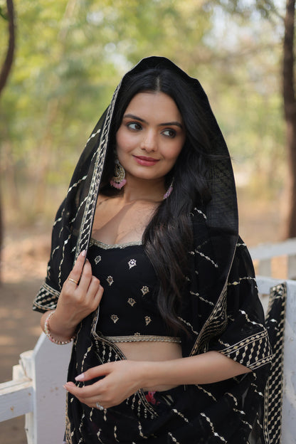 FESTIVE SPECIAL DIGITAL PRINTED LEHENGA SET (WDN105)