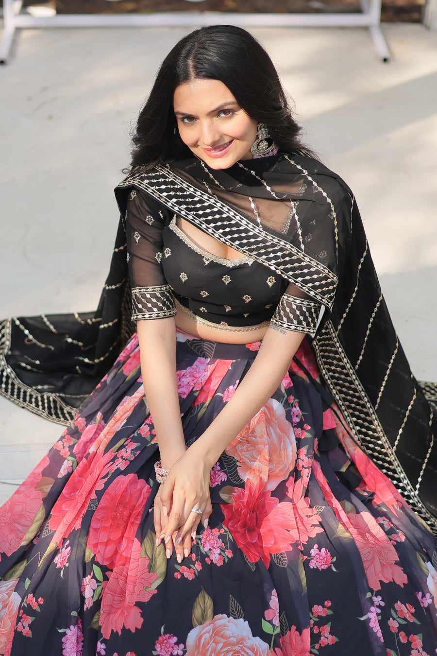 TILTON FESTIVE SPECIAL DIGITAL PRINTED LEHENGA SET