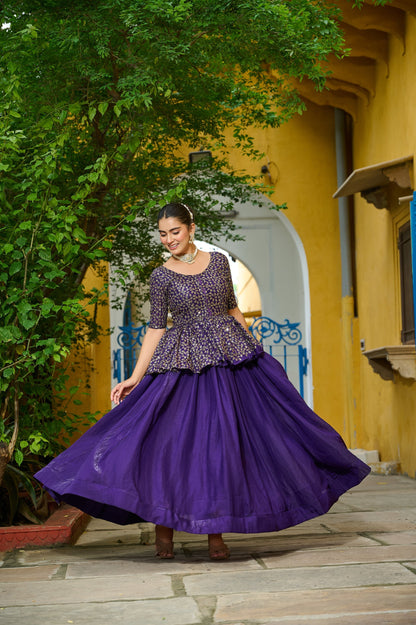 FESTIVAL SPECIAL FENDI EMBROIDERED LEHENGA CHOLI (WDN132) 01