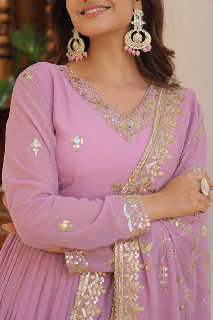 Premium gown with dupatta (WDN15)02