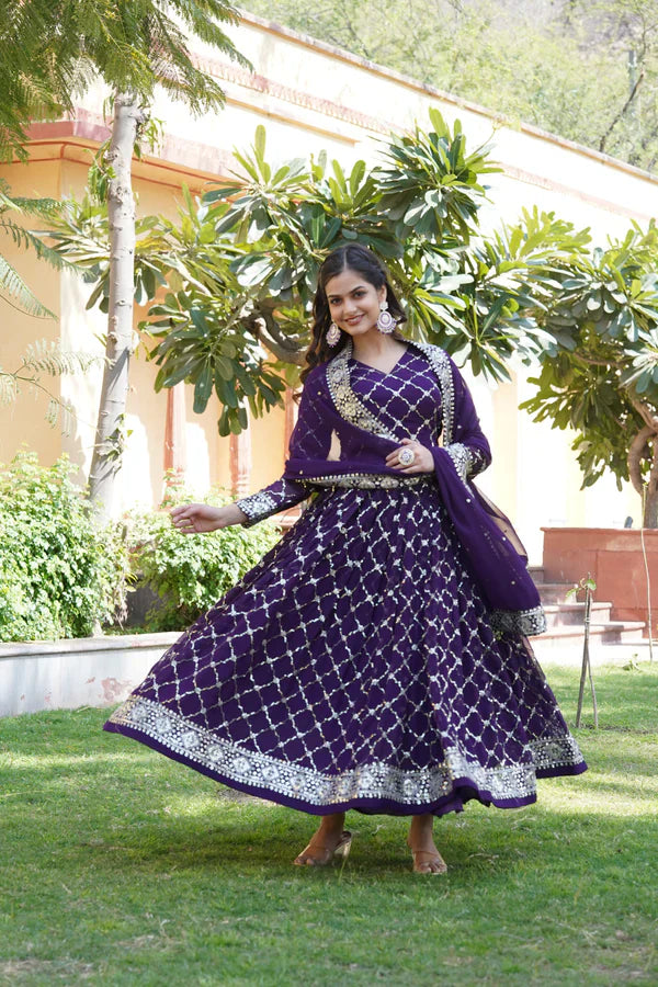 PREMIUM DESIGNER GOWN WITH DUPATTA