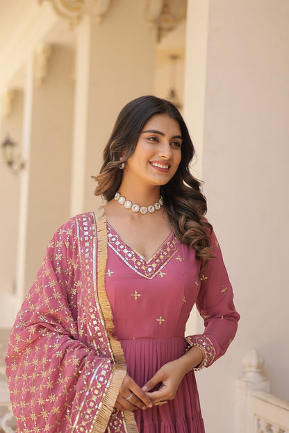 PREMIUM DESIGNER GOWN WITH DUPATTA (WDN18) 01