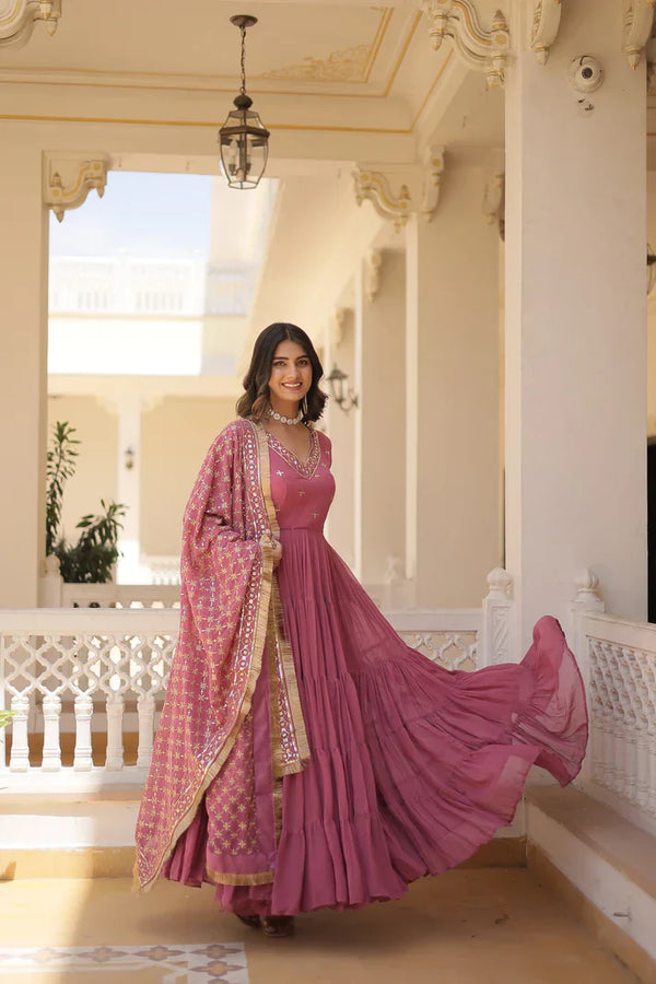 PREMIUM DESIGNER GOWN WITH DUPATTA