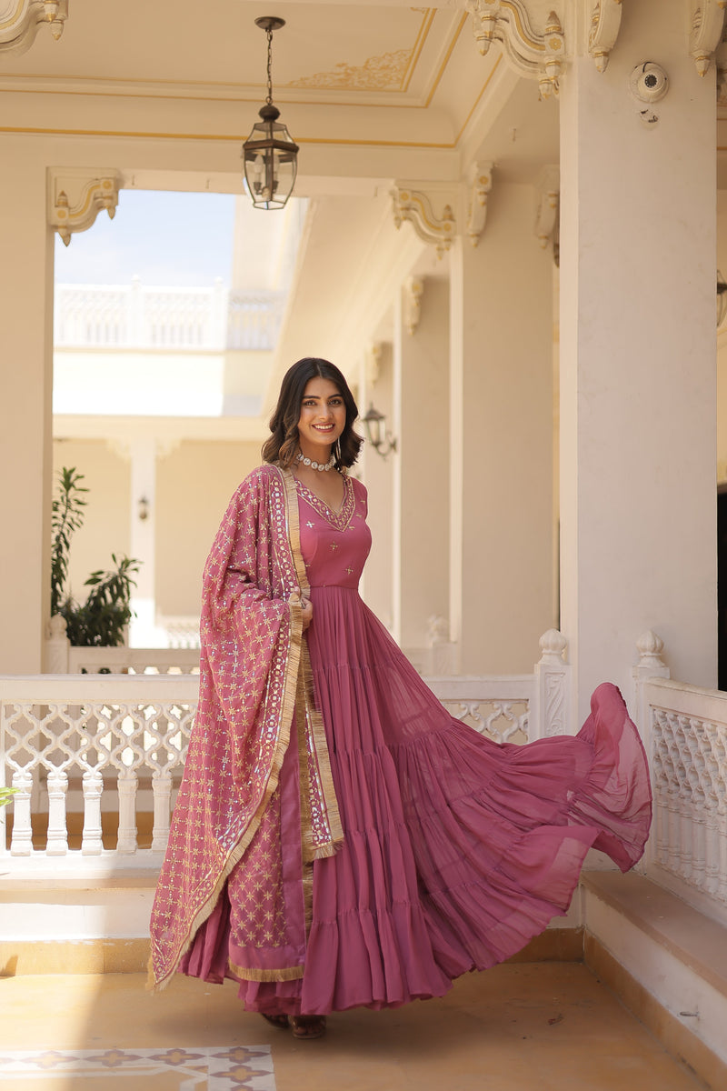 TILTON PREMIUM DESIGNER GOWN WITH DUPATTA