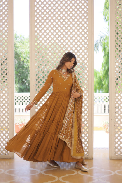 TILTON PREMIUM DESIGNER GOWN WITH DUPATTA