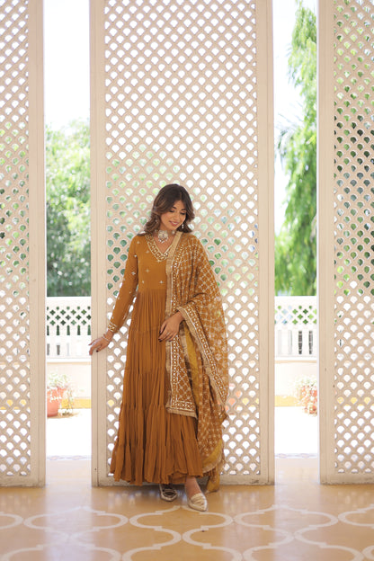 TILTON PREMIUM DESIGNER GOWN WITH DUPATTA