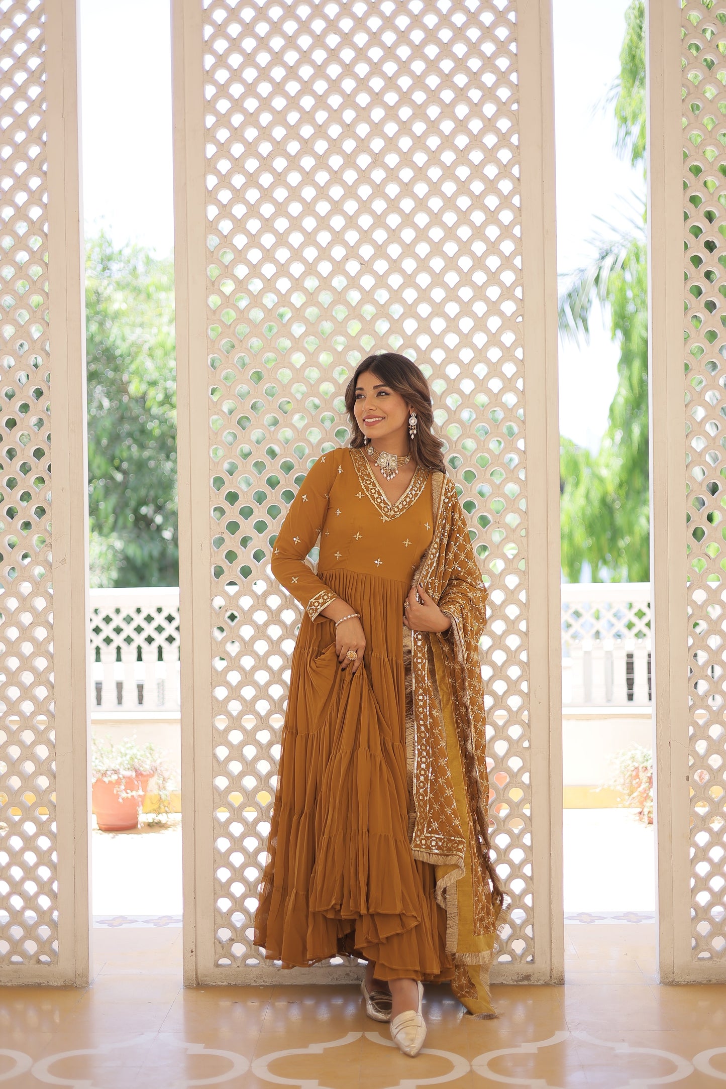 TILTON PREMIUM DESIGNER GOWN WITH DUPATTA