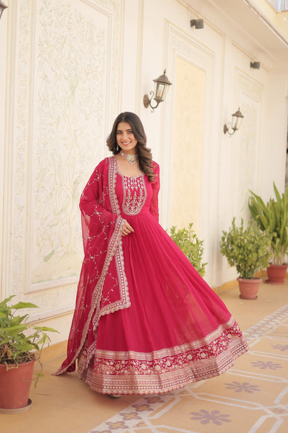 TILTONN PREMIUM DESIGNER GOWN WITH DUPATTA