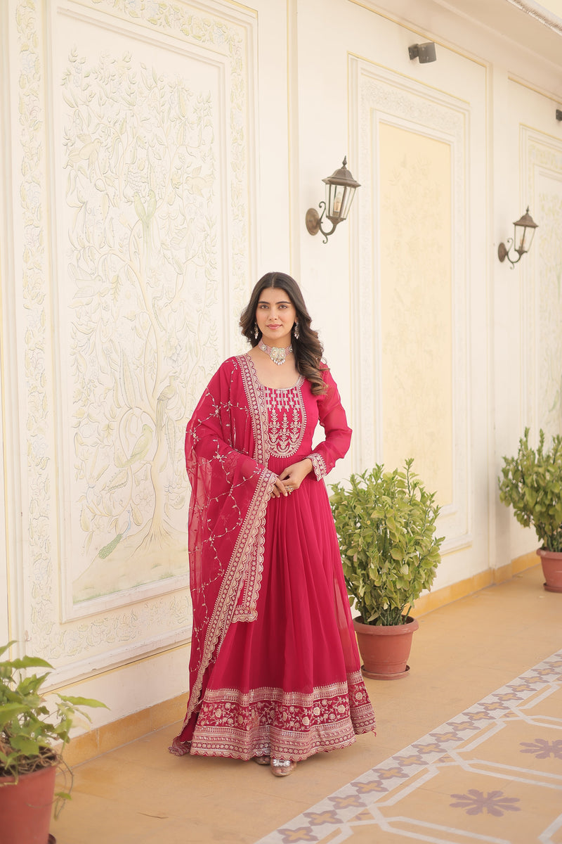 TILTONN PREMIUM DESIGNER GOWN WITH DUPATTA