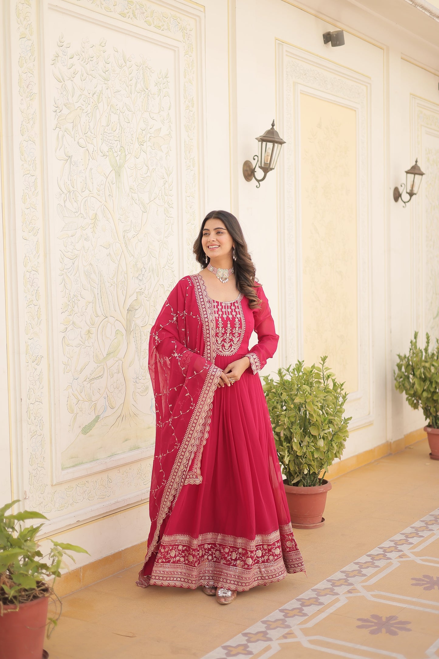 TILTONN PREMIUM DESIGNER GOWN WITH DUPATTA