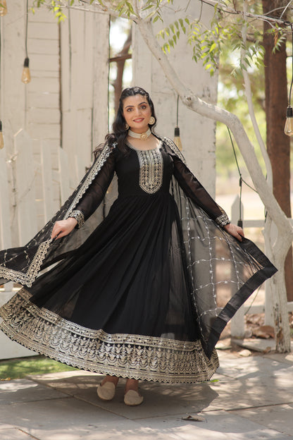 TILTONN PREMIUM DESIGNER GOWN WITH DUPATTA