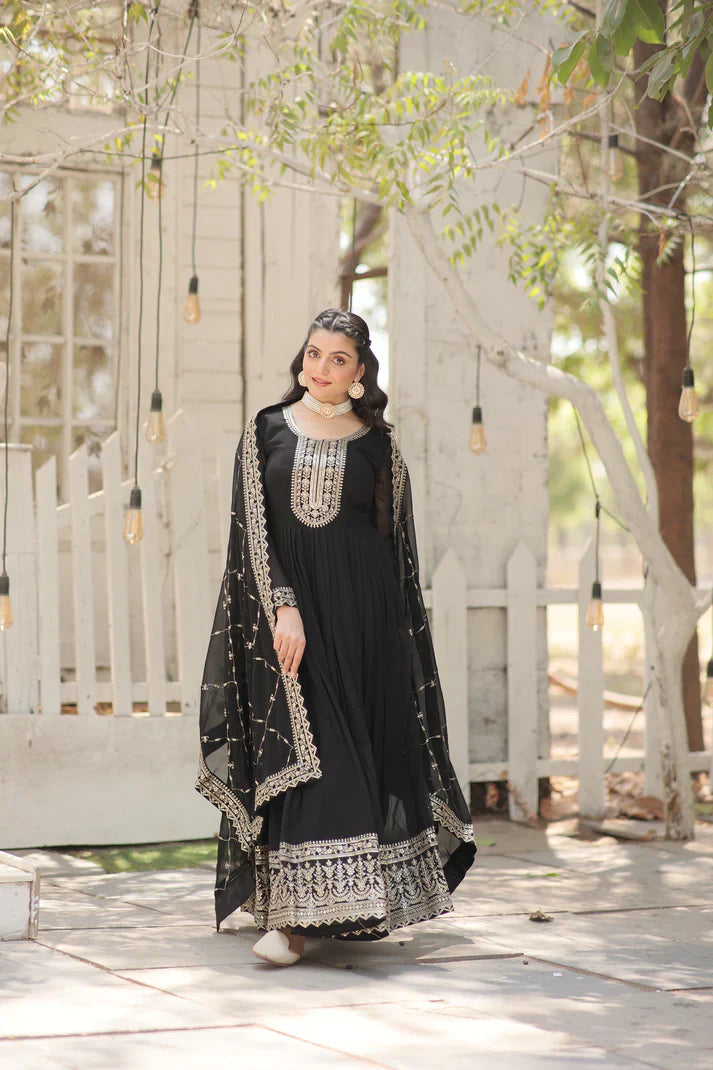 PREMIUM DESIGNER GOWN WITH DUPATTA