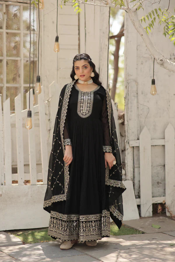 PREMIUM DESIGNER GOWN WITH DUPATTA