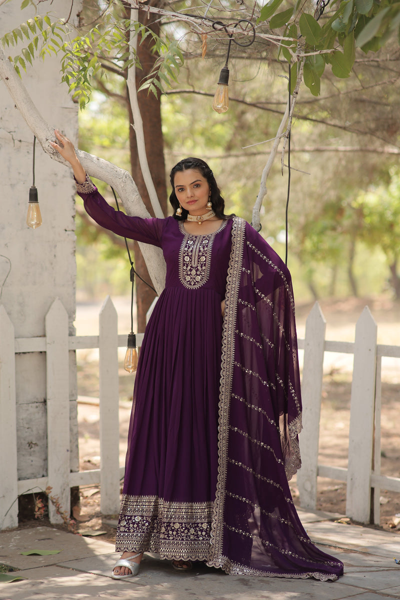 TILTONN PREMIUM DESIGNER GOWN WITH DUPATTA