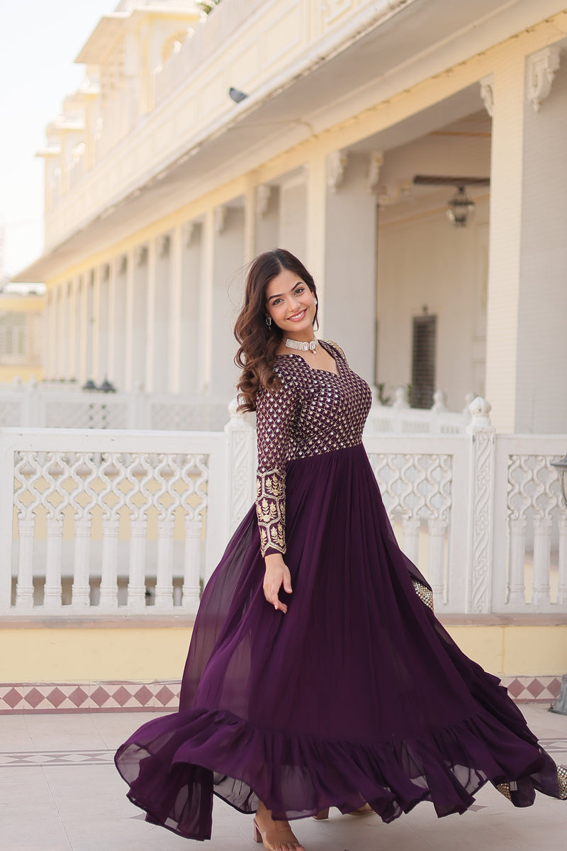 TILTON PREMIUM DESIGNER GOWN WITH DUPATTA