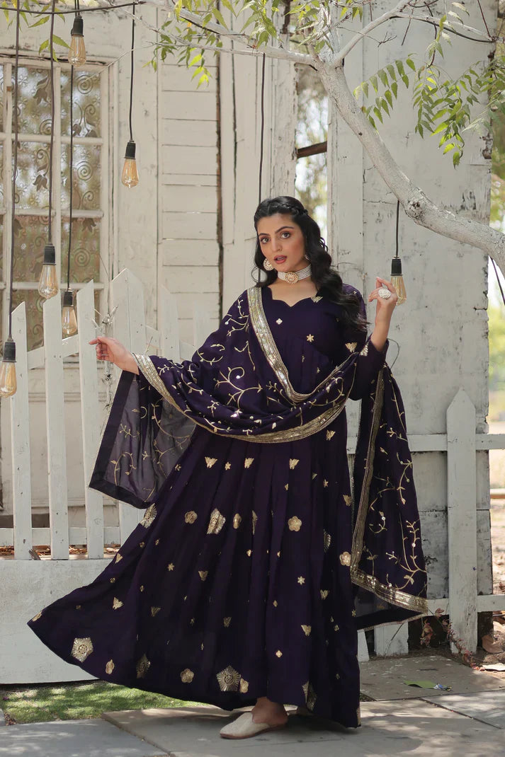 PREMIUM DESIGNER GOWN WITH DUPATTA