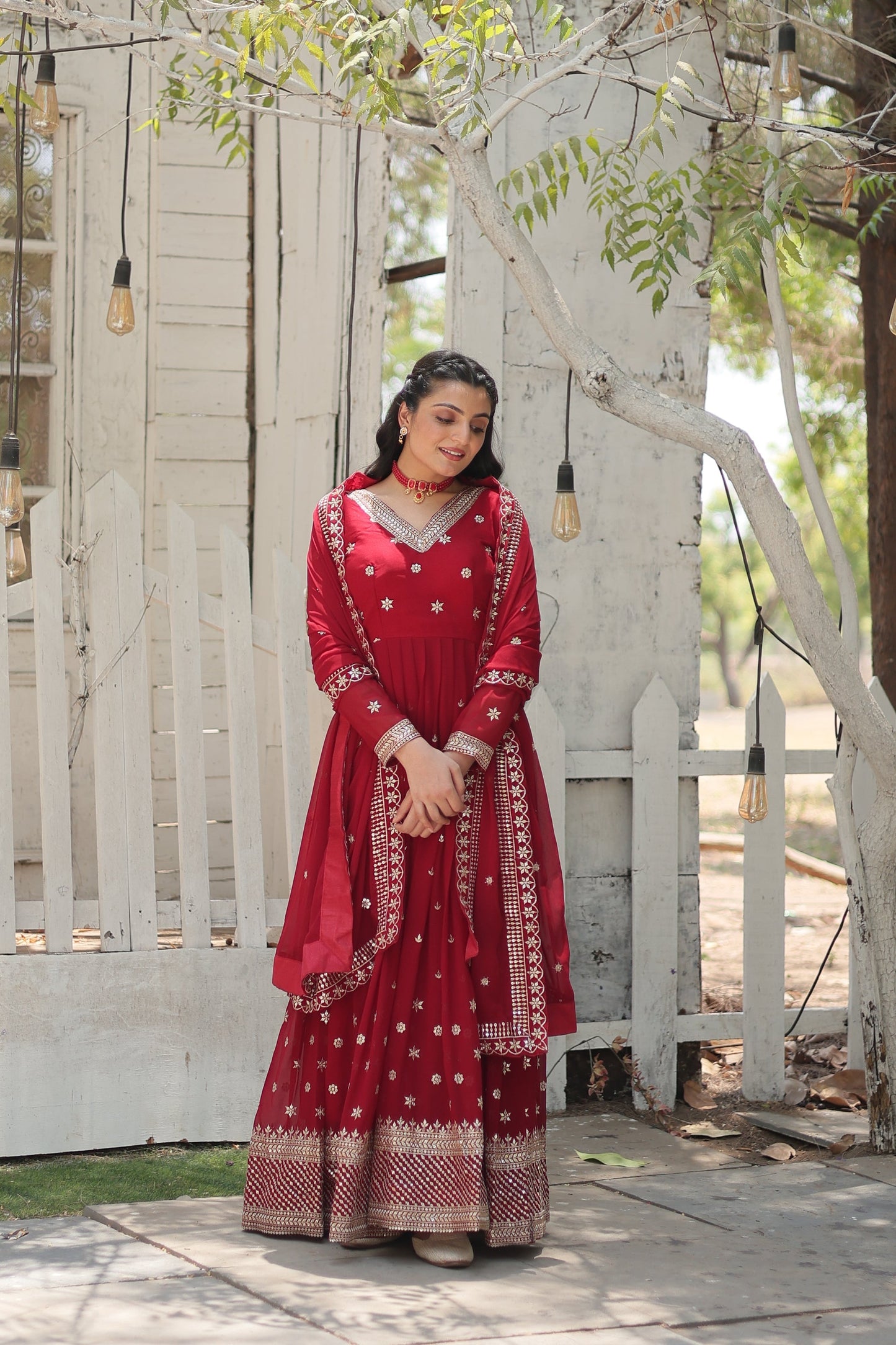 PREMIUM DESIGNER GOWN WITH DUPATTA (WDN21)