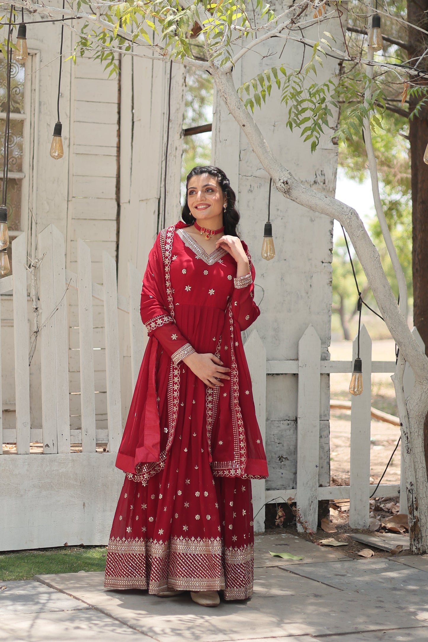 PREMIUM DESIGNER GOWN WITH DUPATTA (WDN21)
