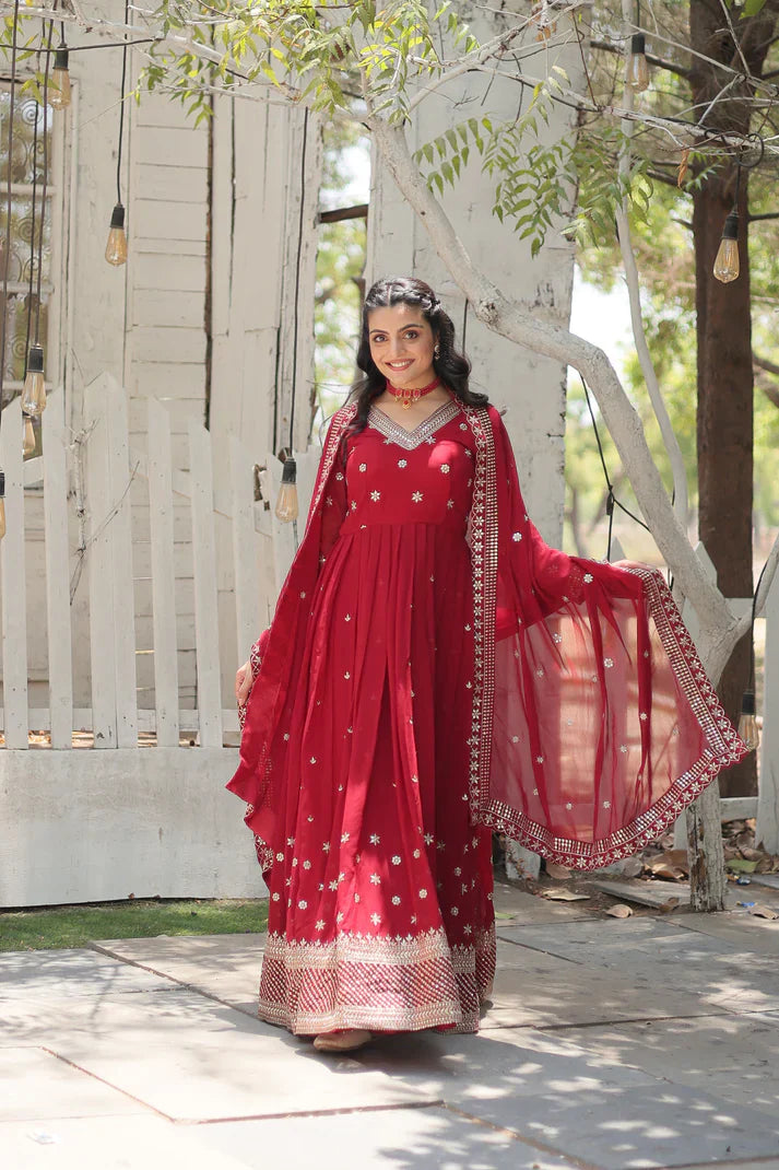 PREMIUM DESIGNER GOWN WITH DUPATTA