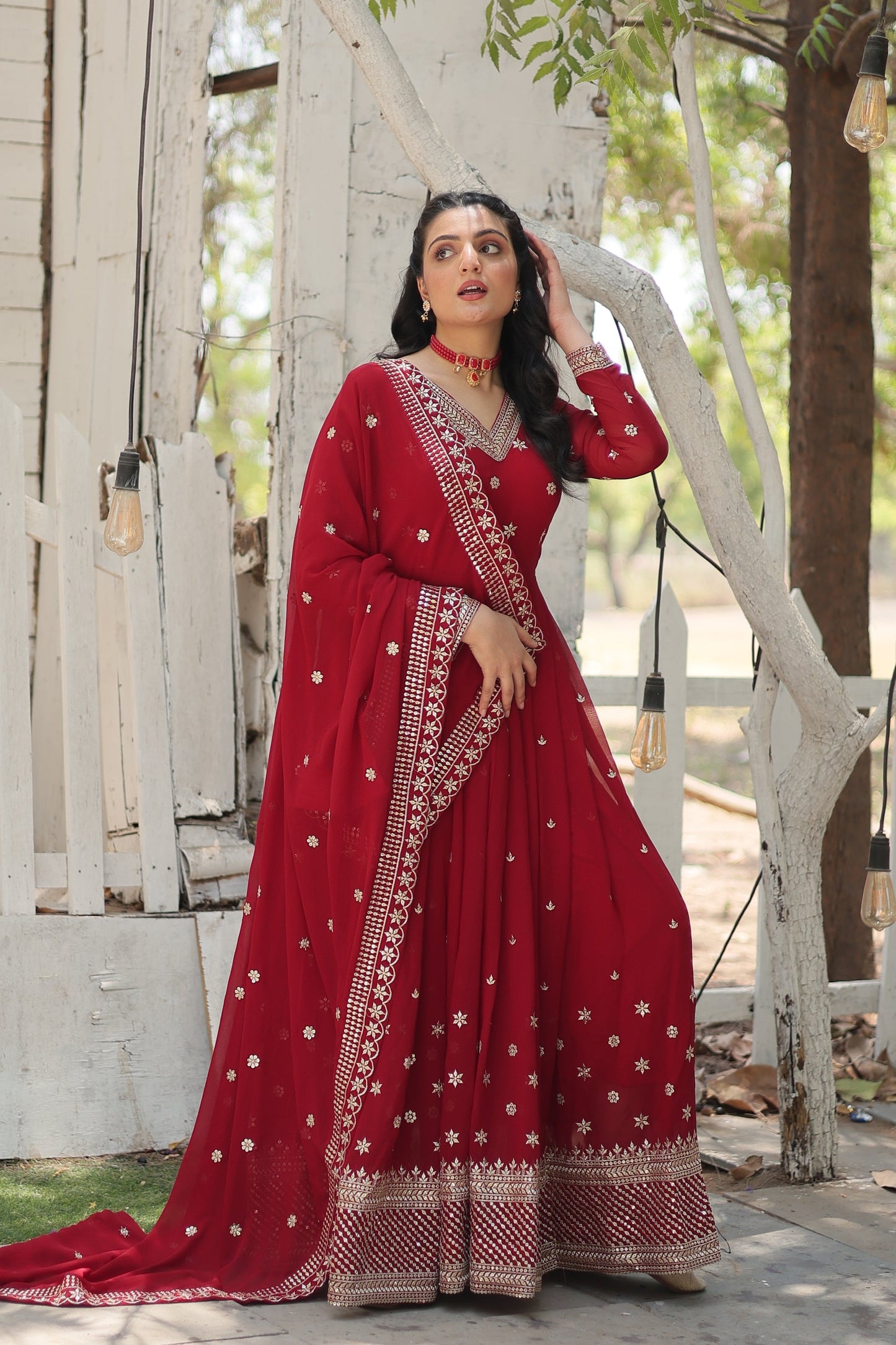 PREMIUM DESIGNER GOWN WITH DUPATTA (WDN21)