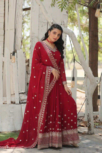 PREMIUM DESIGNER GOWN WITH DUPATTA