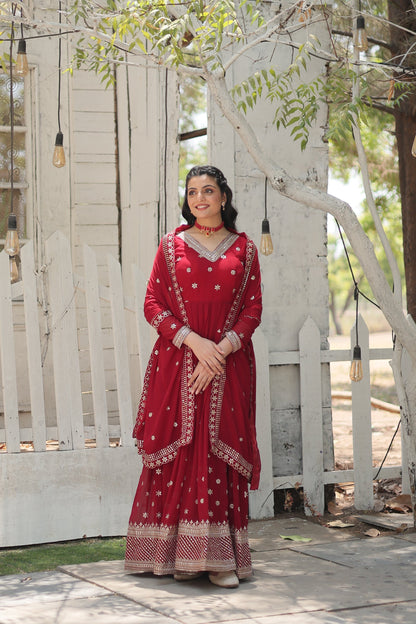 PREMIUM DESIGNER GOWN WITH DUPATTA (WDN21)