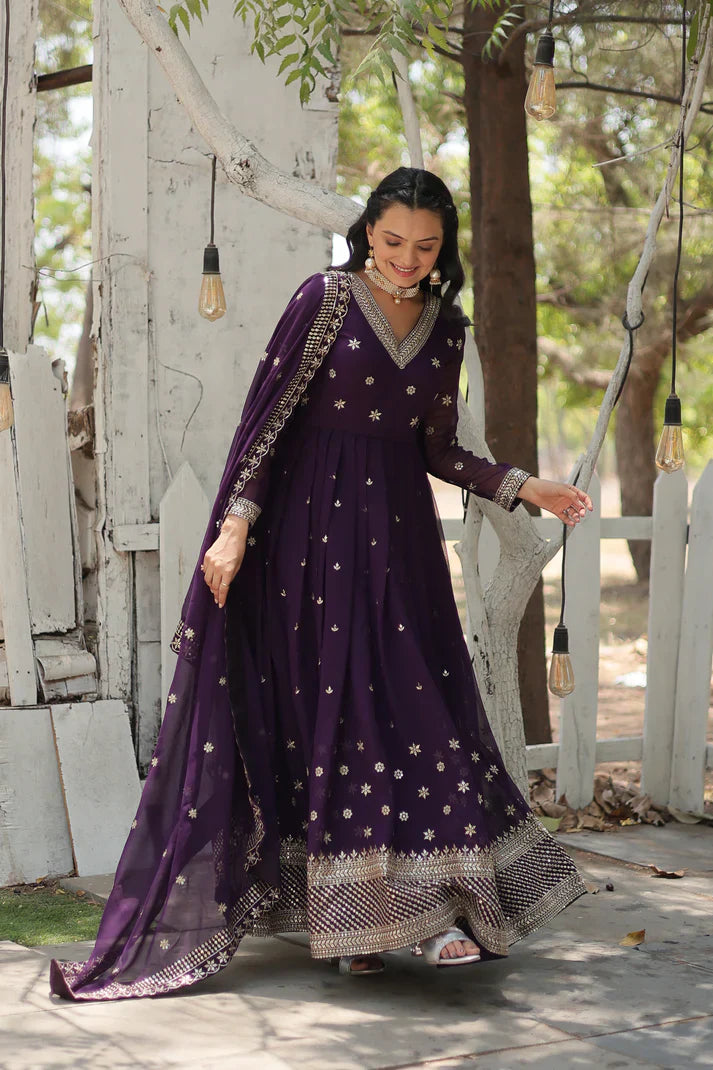 PREMIUM DESIGNER GOWN WITH DUPATTA